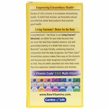 Living Calcium Advanced, by Garden of Life, image #3