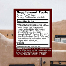 Lung Tonic Liquid, 1 Oz, by Herbs, Etc, image #2