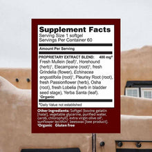 Lung Tonic Softgels, 60 Softgels, by Herbs, Etc, image #2