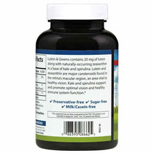 Lutein & Greens 20 Mg, 180 Veg Capsules, by Carlson Labs, image #3