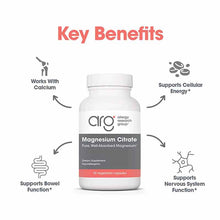 Magnesium Citrate 170 Mg, 90 Veg Capsules, by Allergy Research Group, image #4
