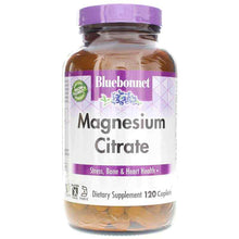 Magnesium Citrate 400 Mg, 120 Caplets, by Bluebonnet