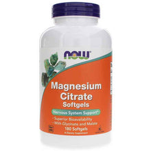 Magnesium Citrate Softgels, by NOW Foods
