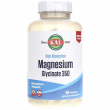 Magnesium Glycinate 350, 160 Veg Capsules, by Kal