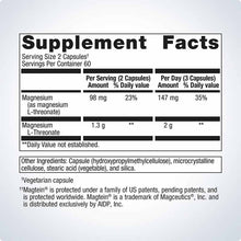 Magtein Magnesium L-Threonate, 120 Capsules, by Metagenics, image #2