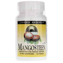 Mangosteen 75 Mg, 120 Tablets, by Source Naturals
