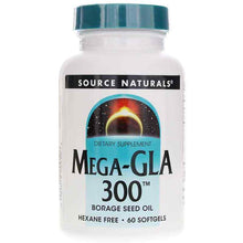 Mega-GLA 300 Mg, by Source Naturals