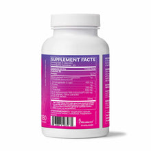 White bottle with purple label containing 180 capsules of MegaMucosa by Microbiome Labs, supplement facts visible.