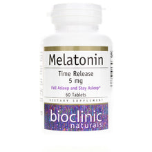 Melatonin Time Release 5 Mg, by Bioclinic Naturals