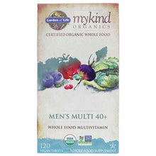 Men's Multi 40+ Whole Food Multivitamin, by Garden of Life mykind Organics