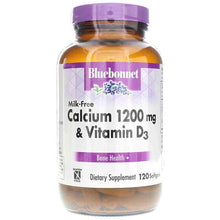 Milk-Free Calcium 1200 Mg, by Bluebonnet