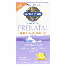 Minami Prenatal Omega-3 Fish Oil, 60 Softgels, by Garden of Life