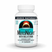 MitoNight with Melatonin, 60 Capsules, by Source Naturals