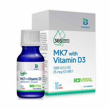MK7 with D3 Drops, 10 Ml, by Biomed, image #2