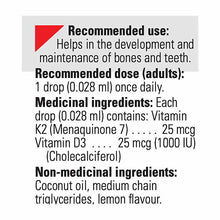 MK7 with D3 Drops, 10 Ml, by Biomed, image #3
