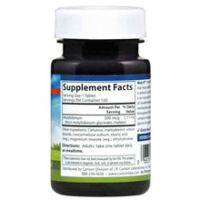 Moly-B Chelated Molybdenum, 100 Veg Tablets, by Carlson Labs, image #2