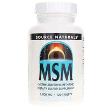 MSM 1000 Mg, by Source Naturals
