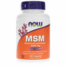 MSM Capsules 1000 Mg, 120 Capsules, by NOW Foods
