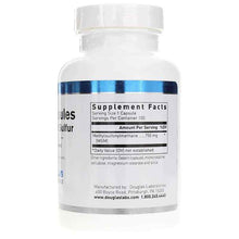 MSM Capsules Fundamental Sulfur, by Douglas Laboratories, image #2