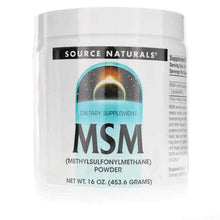 MSM Powder, 16 Oz, by Source Naturals