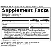 Multi Collagen Protein Powder Plus, Brain Boost, 16 Oz, by Ancient Nutrition, image #2