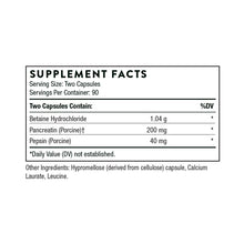 Multi Enzyme (formerly B.P.P.) Betaine Pancreatin Pepsin, by Thorne Research, image #3