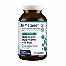 Multigenics Multivitamin with Iron, 180 Tablets, by Metagenics
