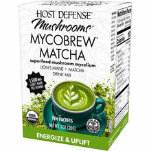 MycoBrew Lion's Mane Drink Mix, Matcha Tea, by Host Defense, image #3