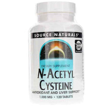 N-Acetyl Cysteine 1000 Mg, 120 Tablets, by Source Naturals
