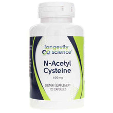 N-Acetyl Cysteine 600 Mg, by Longevity Science