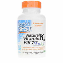 Natural Vitamin K2 MK-7 45 Mcg, by Doctors Best
