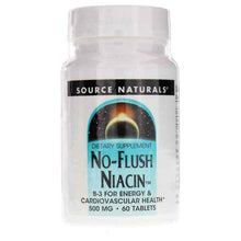 No-Flush Niacin 500 Mg, 60 Tablets, by Source Naturals