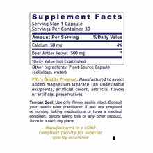 NZ-Red Deer Antler Velvet 500 Mg, by Premier Research Labs, image #4