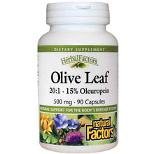 Olive Leaf 500 Mg, by Natural Factors