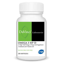 Omega 3 HP-D, 120 Softgels, by DaVinci Labs