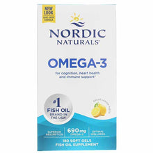 Omega-3 Lemon Softgels, by Nordic Naturals