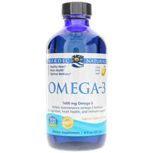 Omega-3 Liquid Lemon, 8 Oz, by Nordic Naturals