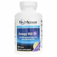 Omega 950 TG, 100 Softgels, by NuMedica