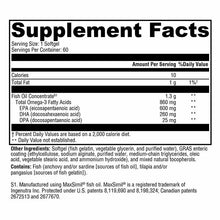 Omega MonoPure 1300 EC, 60 Softgels, by Xymogen, image #2