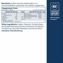 Omega-3 Softgels, by Core Med Science