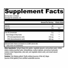 OmegaPure 600 EC, 60 Softgels, by Xymogen, image #2