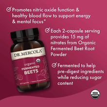 Organic Fermented Beets, 60 Capsules, by Dr. Mercola, image #4