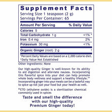 100% Organic Ginger Powder, 4.6 Oz, by Premier Research Labs, image #2