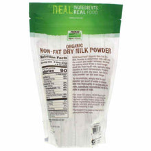 Organic Non-Fat Dry Milk Powder, by NOW Foods, image #2