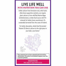 Organic Plant Calcium Women Under 40, 60 Veg Tablets, by New Chapter, image #3