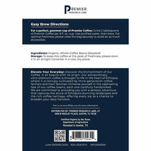 Organic Premier Coffee Sidama Ethiopa, 16 Oz, by Premier Research Labs, image #3