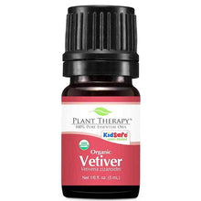Organic Vetiver Essential Oil, .16 Oz, by Plant Therapy