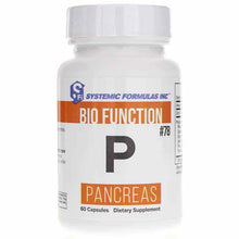 P Pancreas, by Systemic Formulas