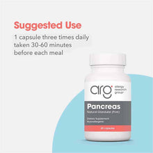 Pancreas Natural Glandular Pork, 60 Veg Capsules, by Allergy Research Group, image #4