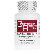 Pantethine-300 Vitamin B5 Coenzyme, by Cardiovascular Research